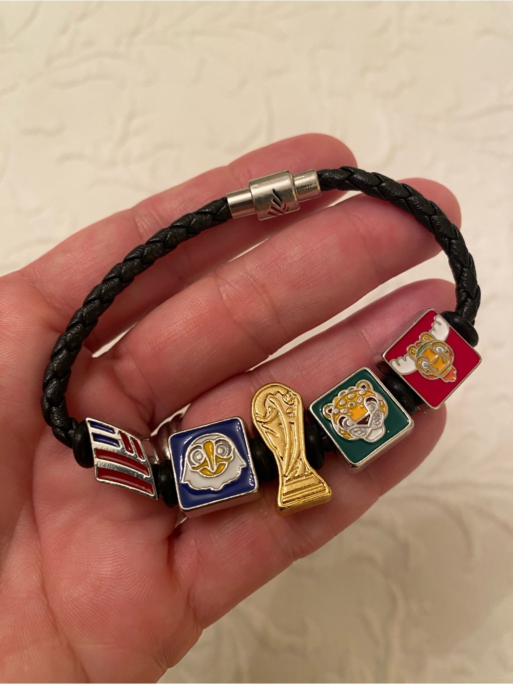 FIFA World Cup 2026 Official Mascot Bank of America Charm Bracelet